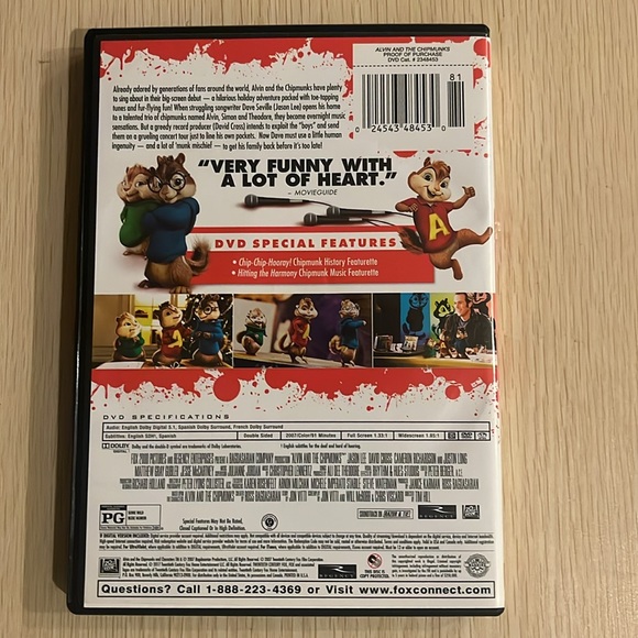 Alvin and the chipmunks DVDs - Picture 6 of 8